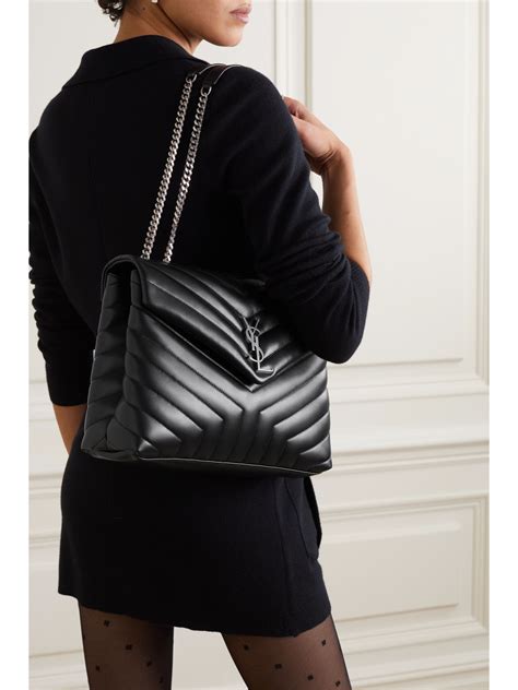 ysl loulou medium bag black.